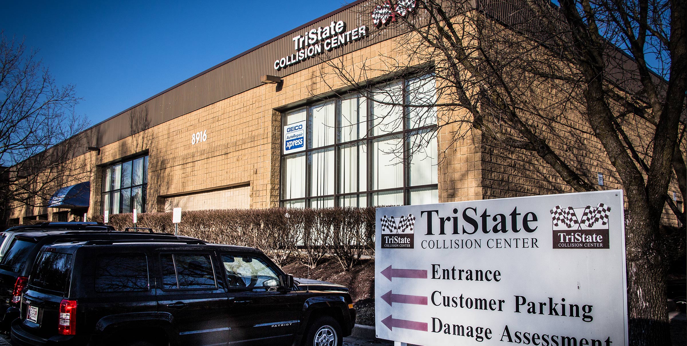 TriState Collision Center facility at 8916 McGaw Ct, Columbia, Maryland