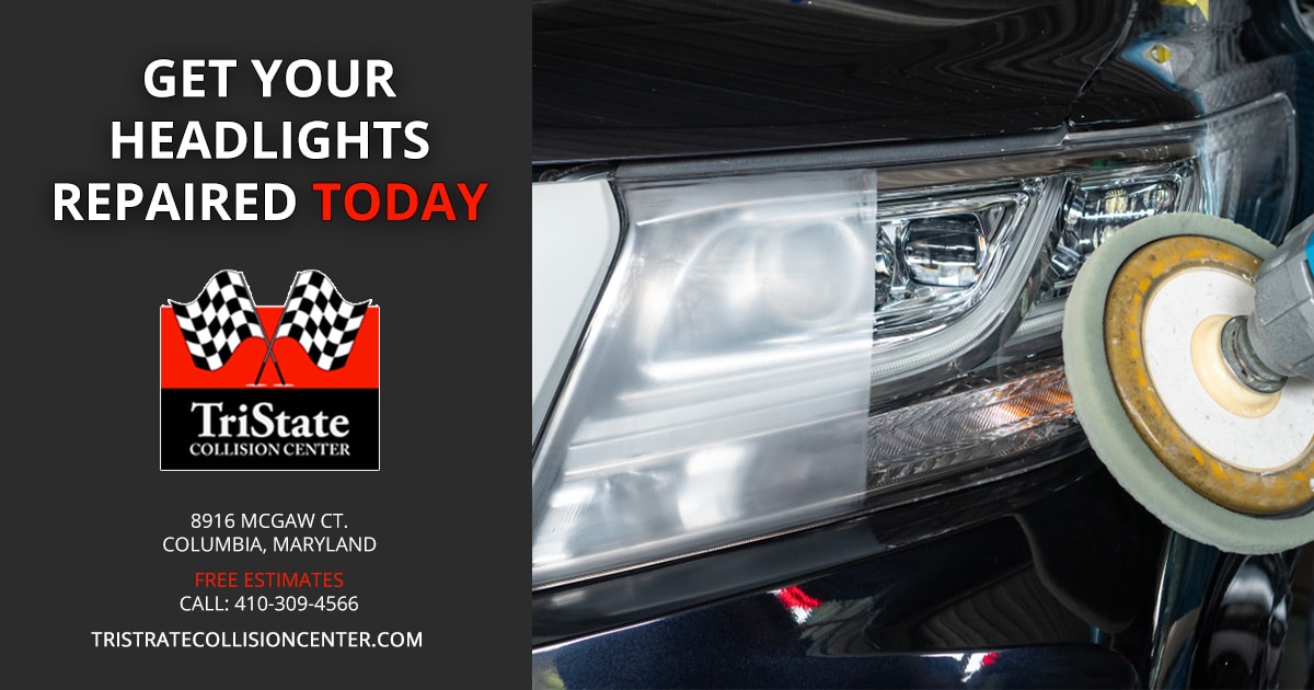 Headlight Restoration at TriState Collision Center